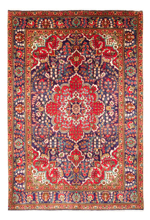 Perzisch tapijt - Tabriz - 300 x 206 cm - donkerblauw
