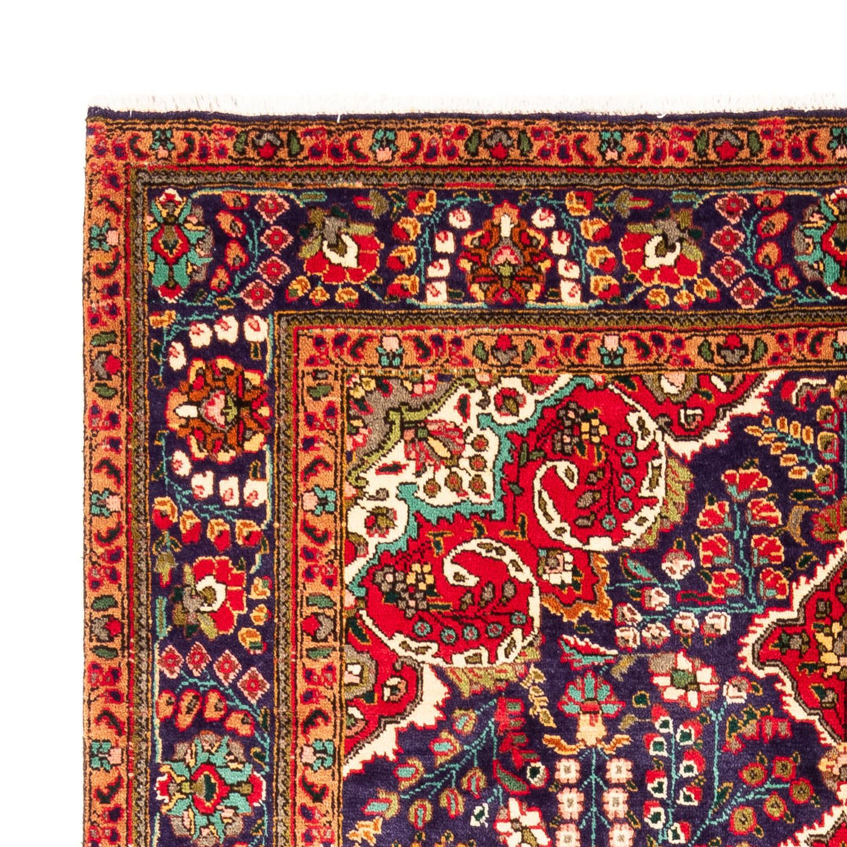 Perzisch tapijt - Tabriz - 300 x 206 cm - donkerblauw