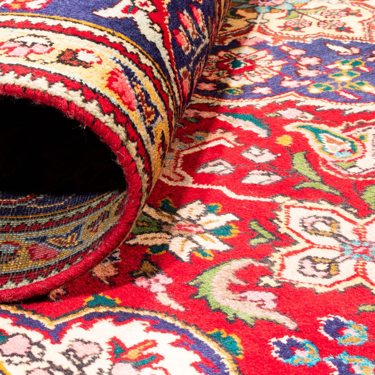 Perzisch tapijt - Tabriz - 296 x 197 cm - rood