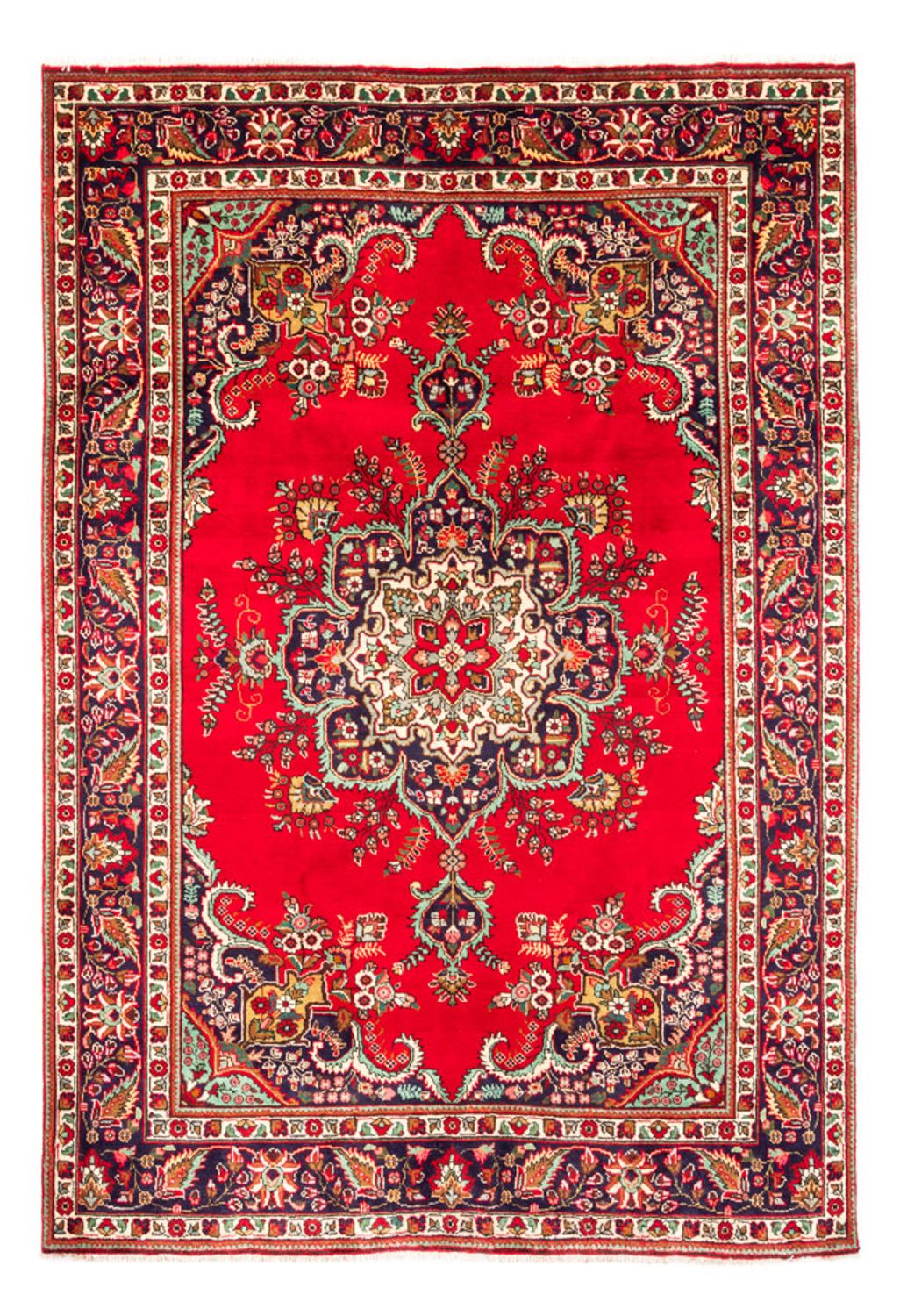 Perzisch tapijt - Tabriz - 304 x 210 cm - rood