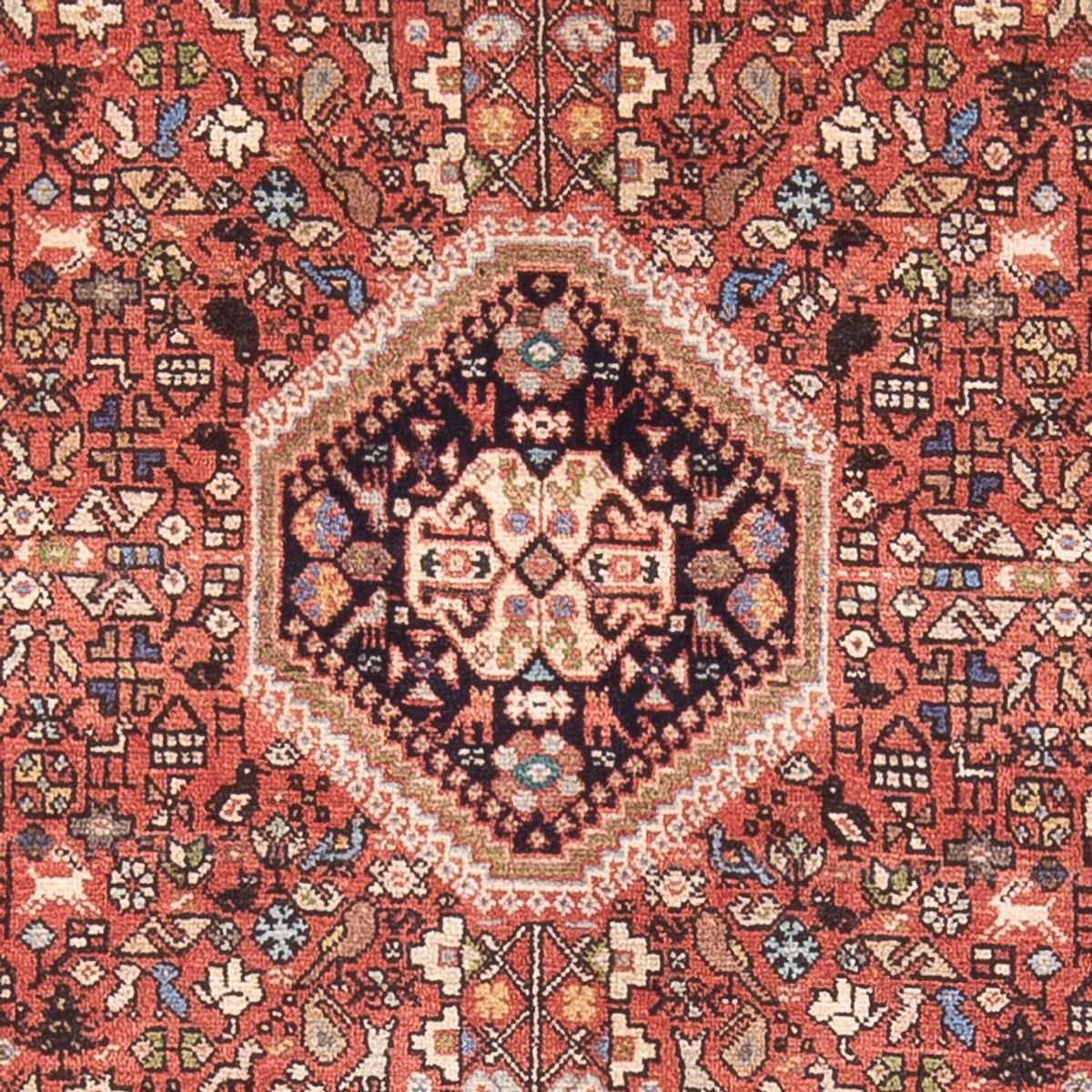 Perzisch Tapijt - Nomadisch - 150 x 105 cm - rood