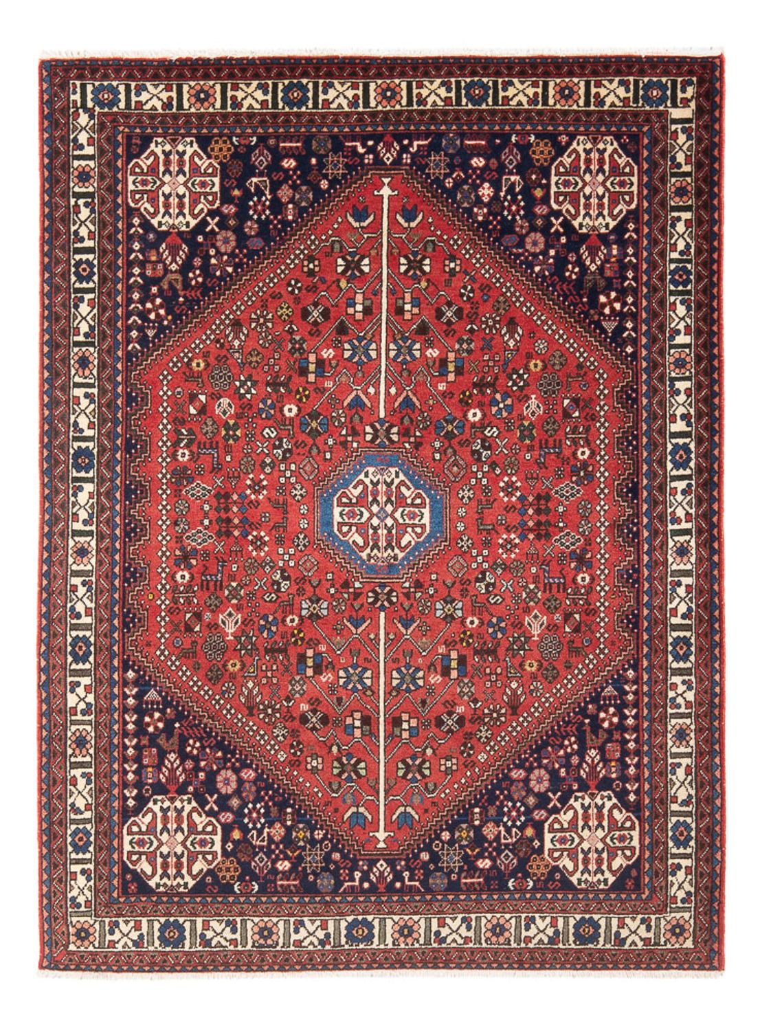 Perzisch Tapijt - Nomadisch - 154 x 107 cm - rood