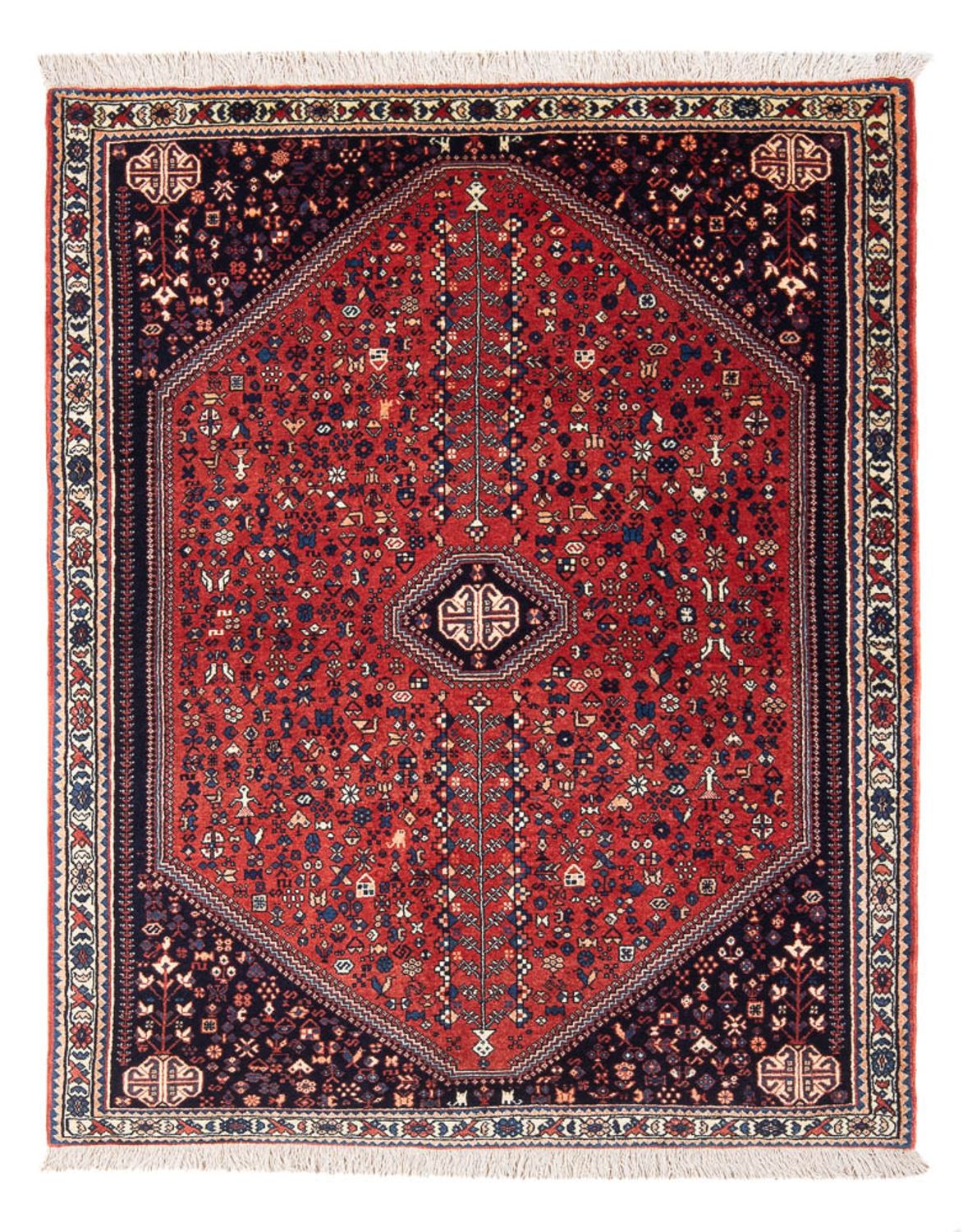 Perzisch Tapijt - Nomadisch - 152 x 106 cm - rood