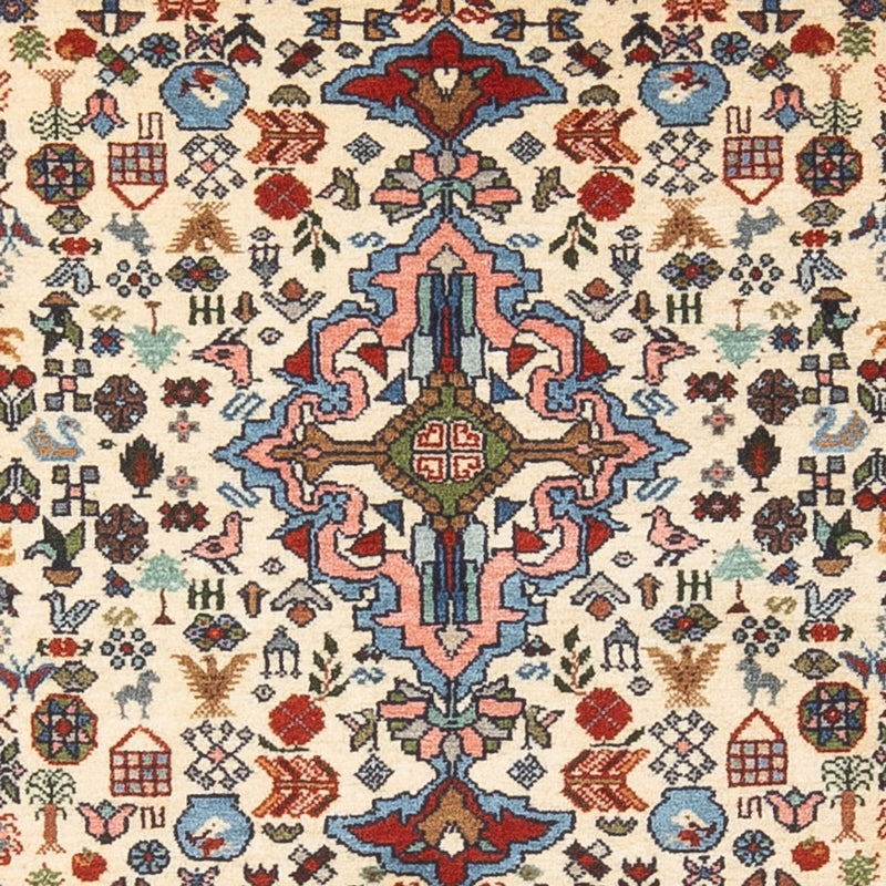 Perzisch Tapijt - Nomadisch - 156 x 97 cm - crème