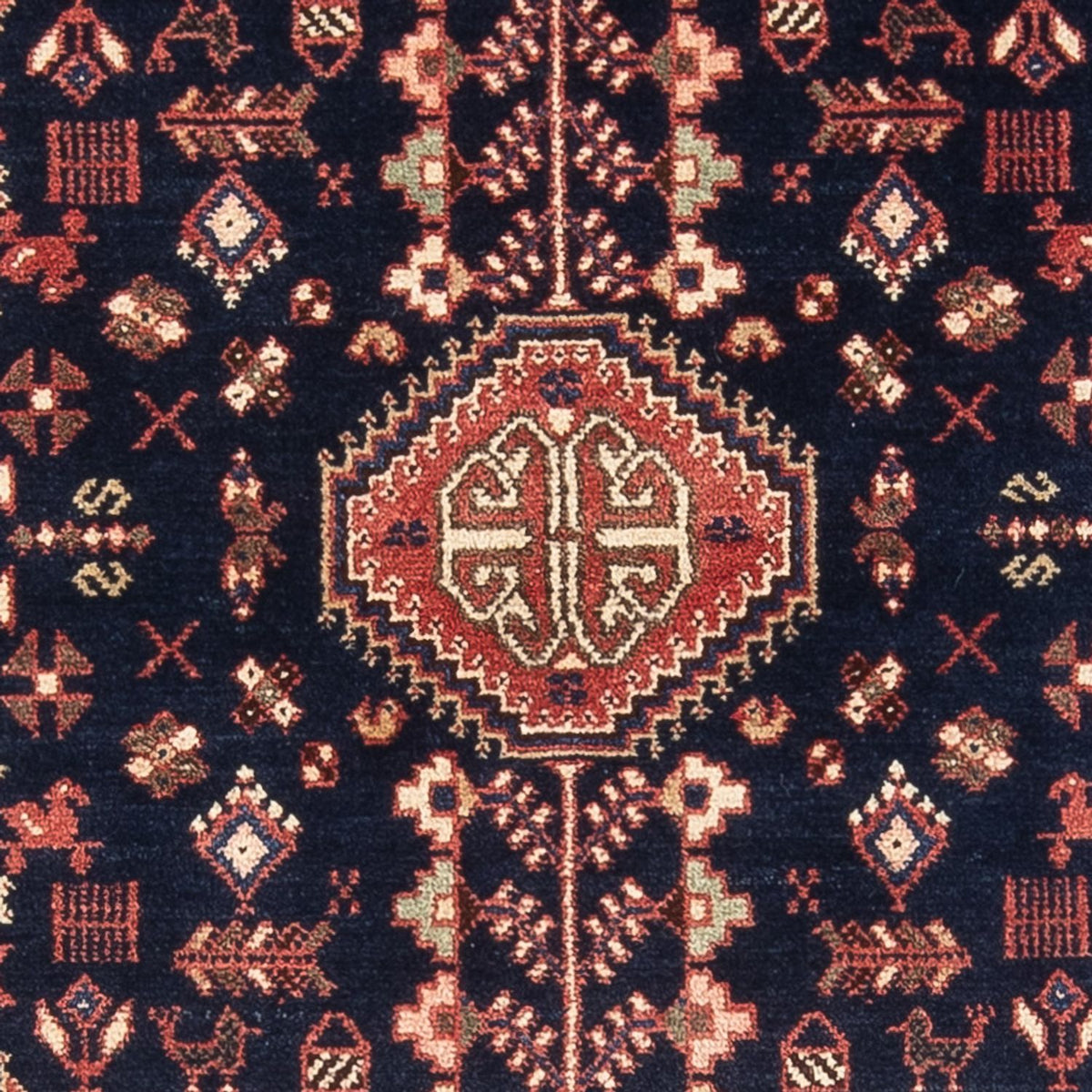 Perzisch Tapijt - Nomadisch - 152 x 104 cm - donkerblauw