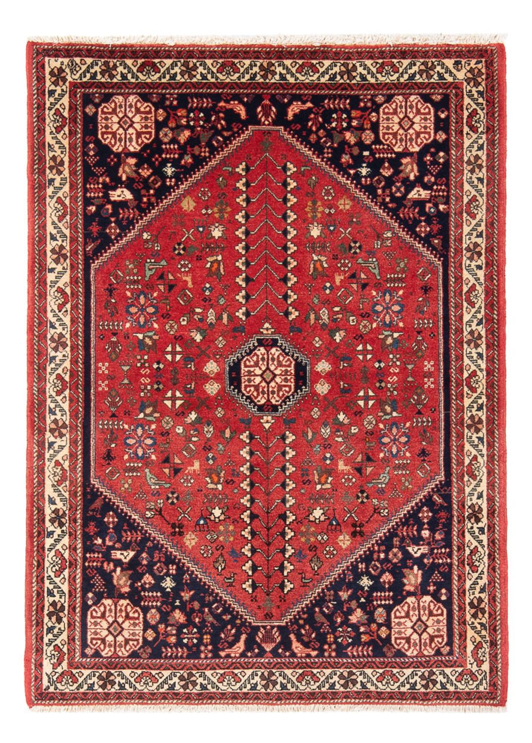 Perzisch Tapijt - Nomadisch - 147 x 100 cm - rood