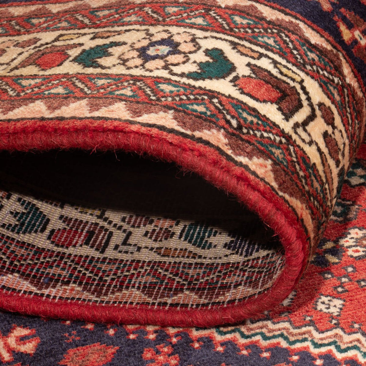 Perzisch Tapijt - Nomadisch - 150 x 103 cm - rood