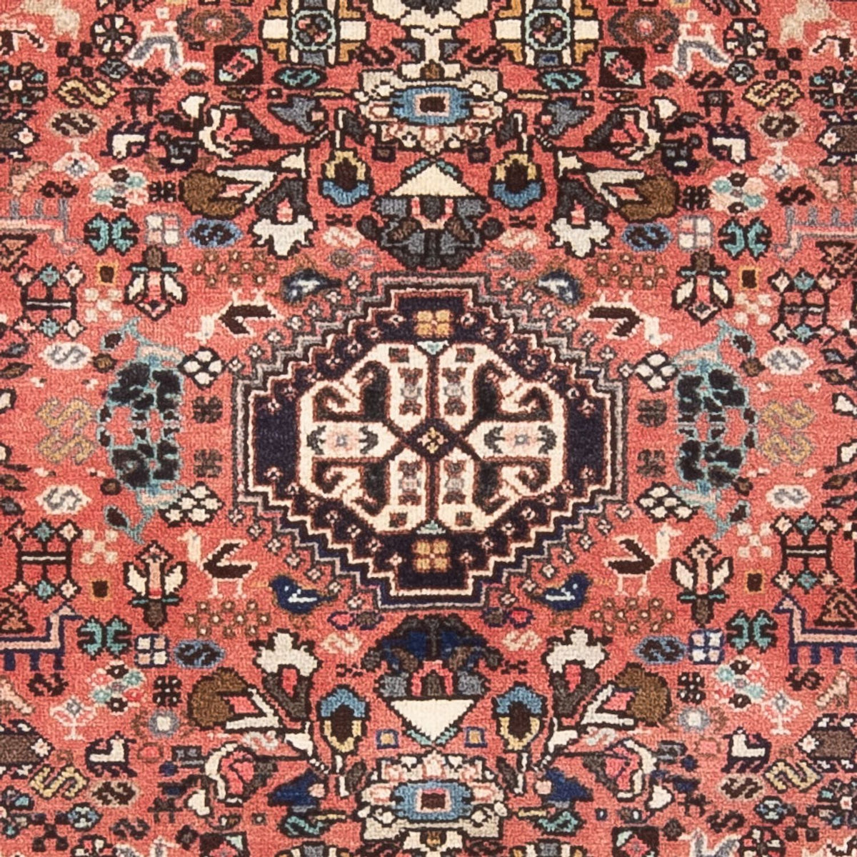 Perzisch Tapijt - Nomadisch - 150 x 103 cm - rood