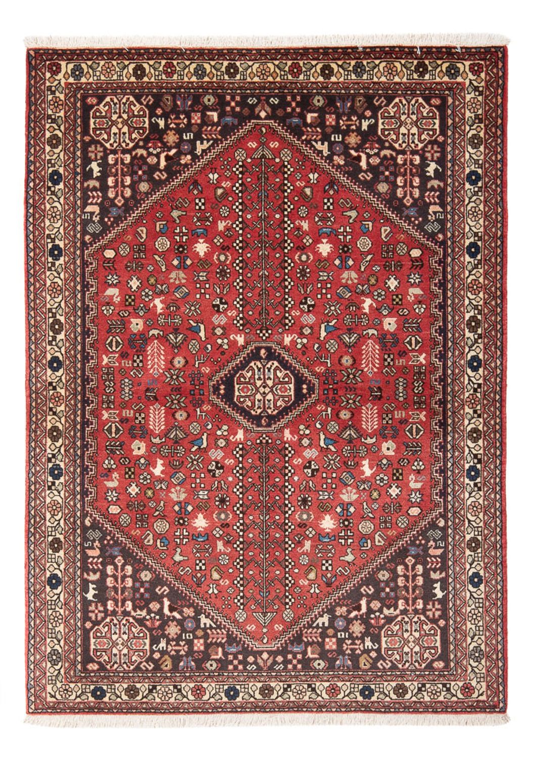 Perzisch Tapijt - Nomadisch - 150 x 104 cm - rood