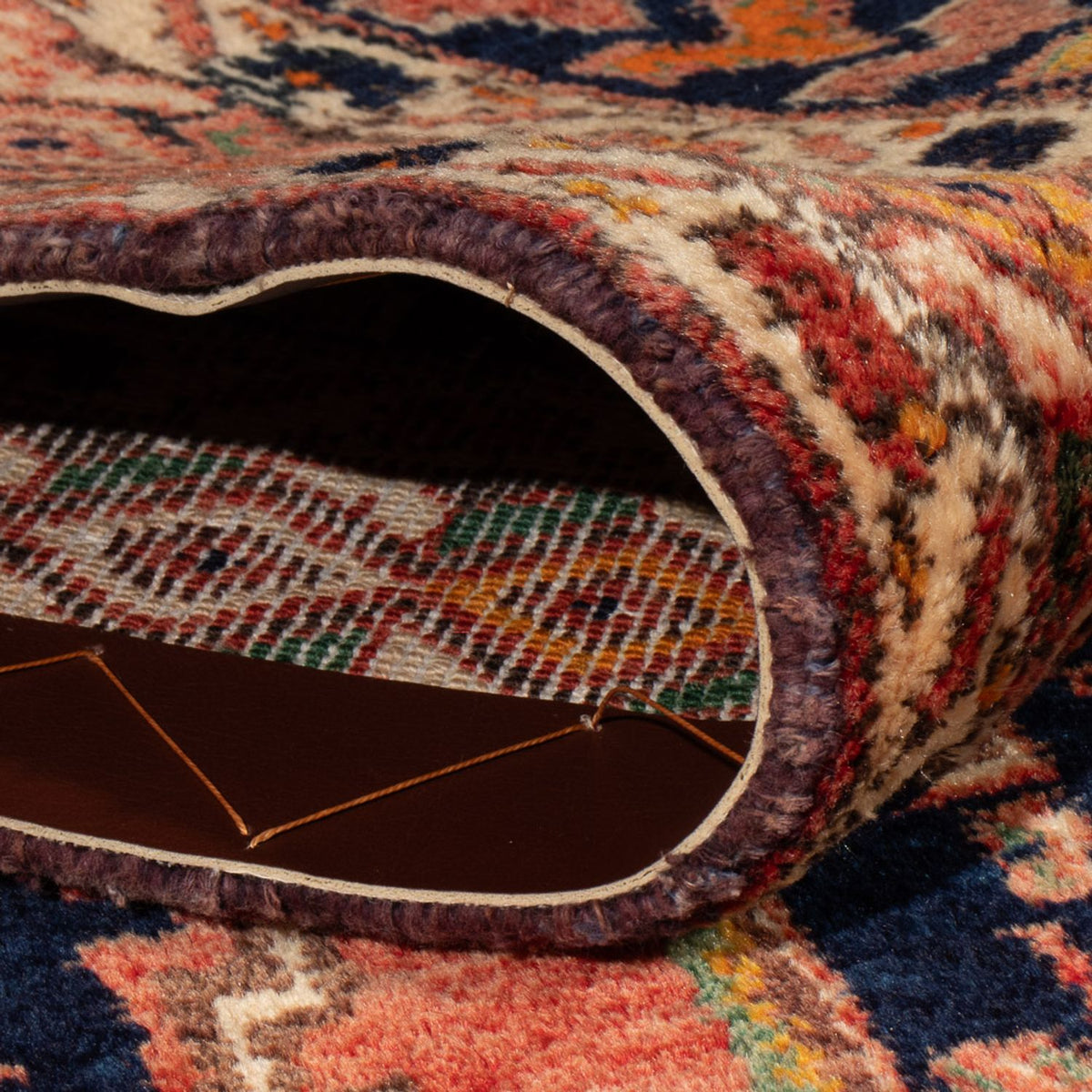 Perzisch Tapijt - Nomadisch - 167 x 133 cm - rood