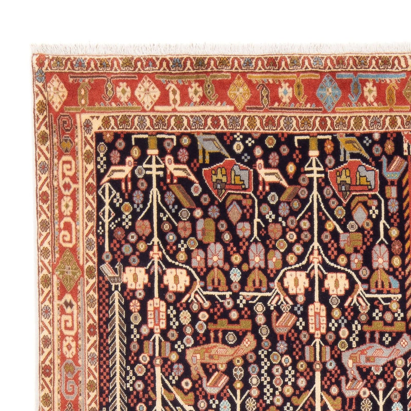 Perzisch Tapijt - Nomadisch - 200 x 154 cm - donkerblauw