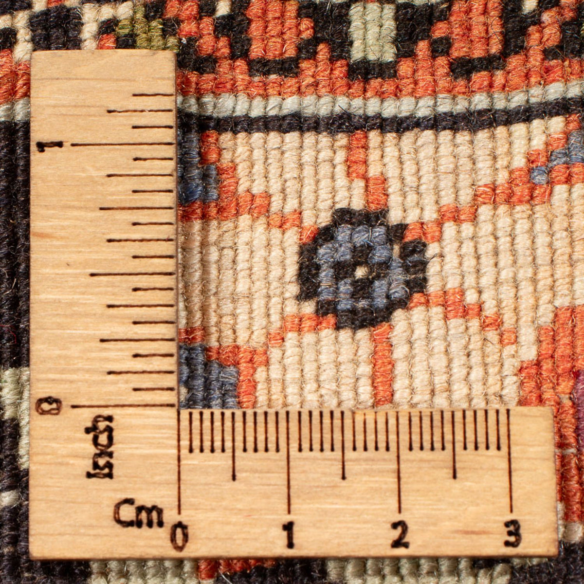 Loper Perzisch tapijt - Bijar - 222 x 128 cm - donkerblauw