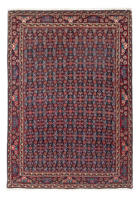 Perzisch tapijt - Bijar - 168 x 115 cm - donkerblauw
