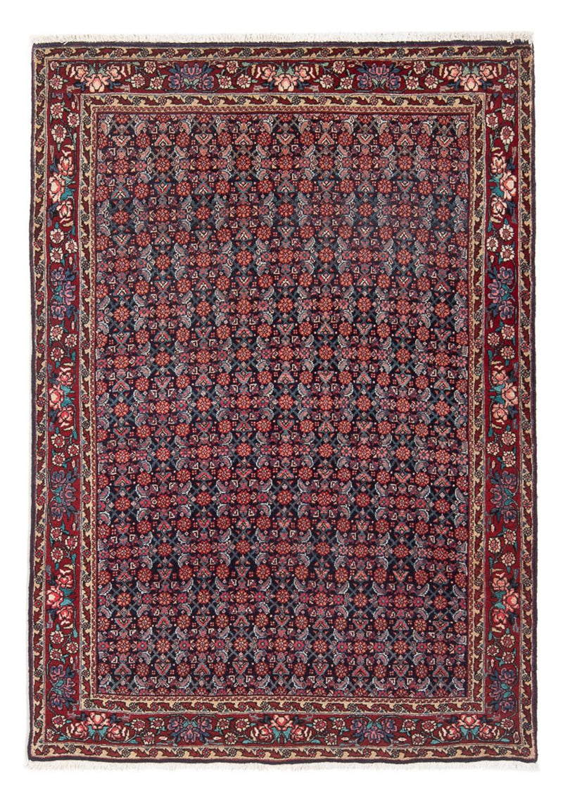 Perzisch tapijt - Bijar - 168 x 115 cm - donkerblauw