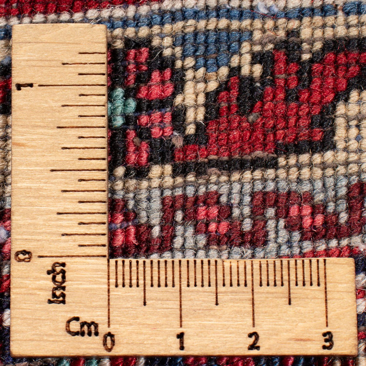 Perzisch tapijt - Bijar - 168 x 115 cm - donkerblauw