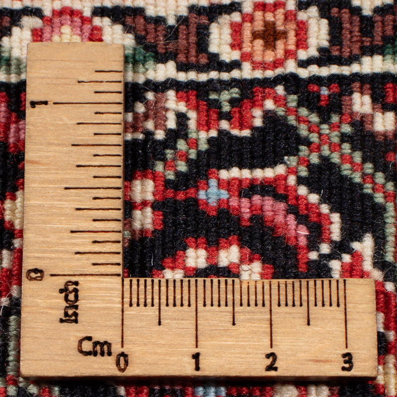 Perzisch tapijt - Bijar - Koninklijk - 90 x 77 cm - crème