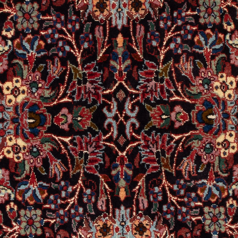 Perzisch tapijt - Bijar - Koninklijk - 117 x 60 cm - donkerblauw