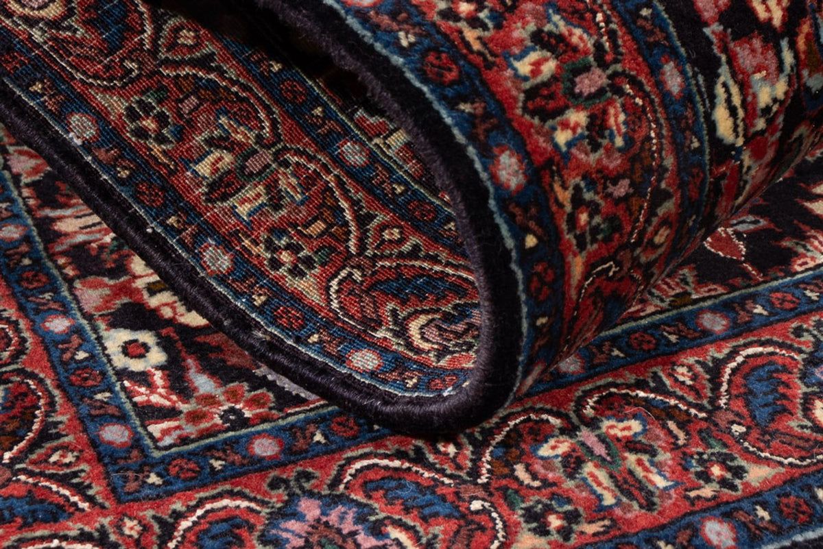 Perzisch tapijt - Bijar - Koninklijk - 117 x 60 cm - donkerblauw