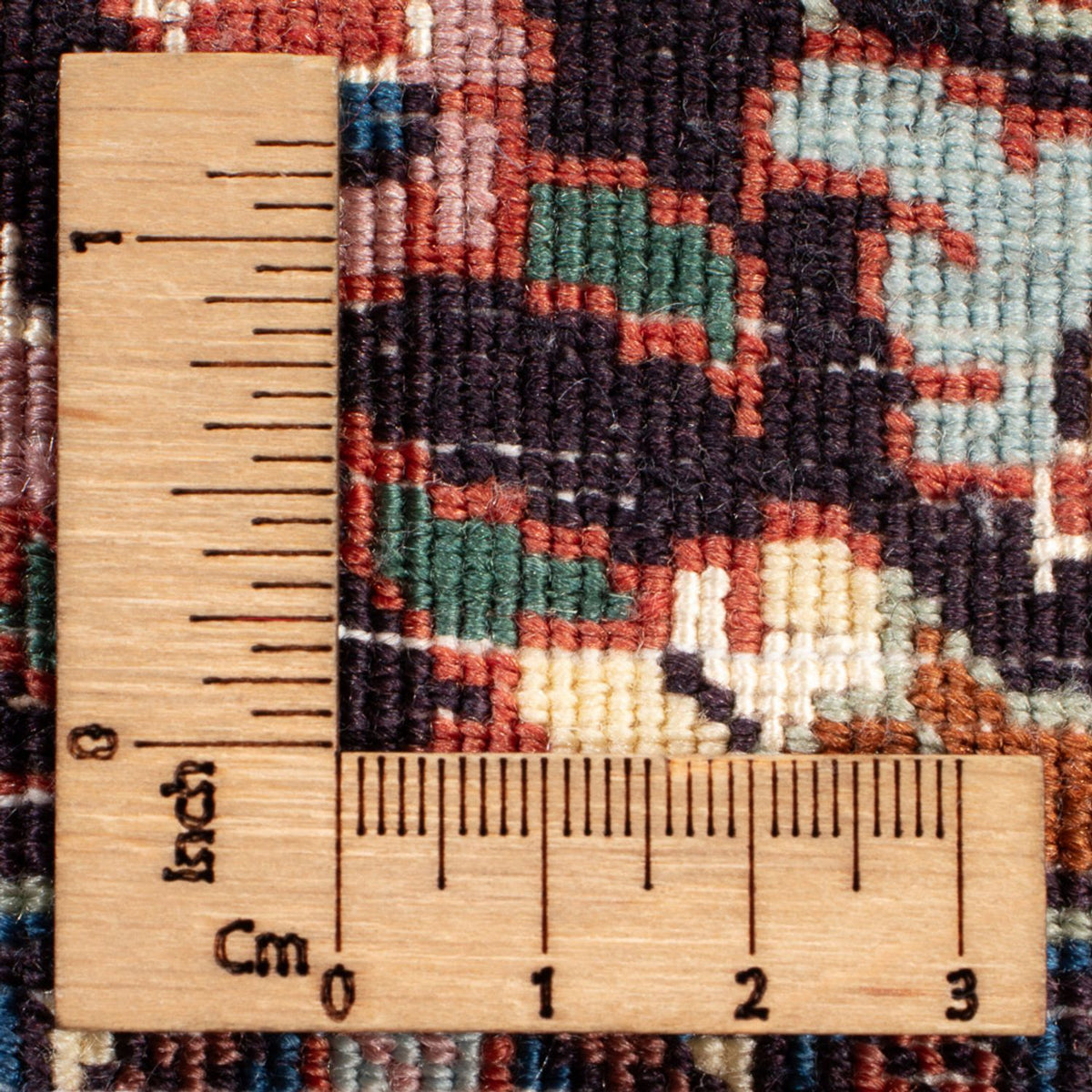 Perzisch tapijt - Bijar - Koninklijk - 117 x 60 cm - donkerblauw