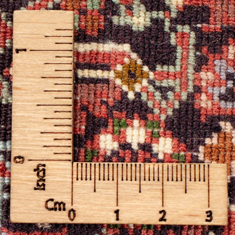 Perzisch tapijt - Bijar - Koninklijk - 72 x 52 cm - donkerblauw