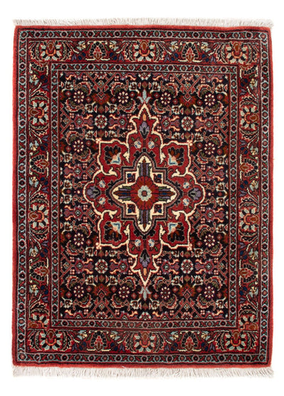 Bidjar - Takab Tapijt 52x68cm - Perzisch tapijt - donkerblauw