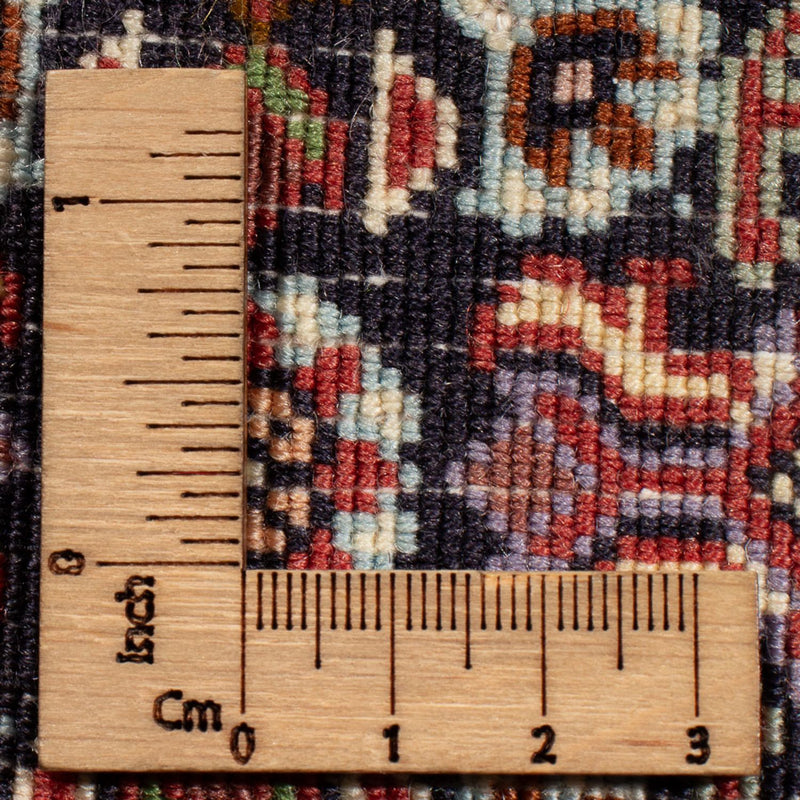 Perzisch tapijt - Bijar - Koninklijk - 70 x 50 cm - donkerblauw