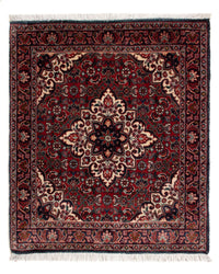 Perzisch tapijt - Bijar - Koninklijk - 65 x 52 cm - rood