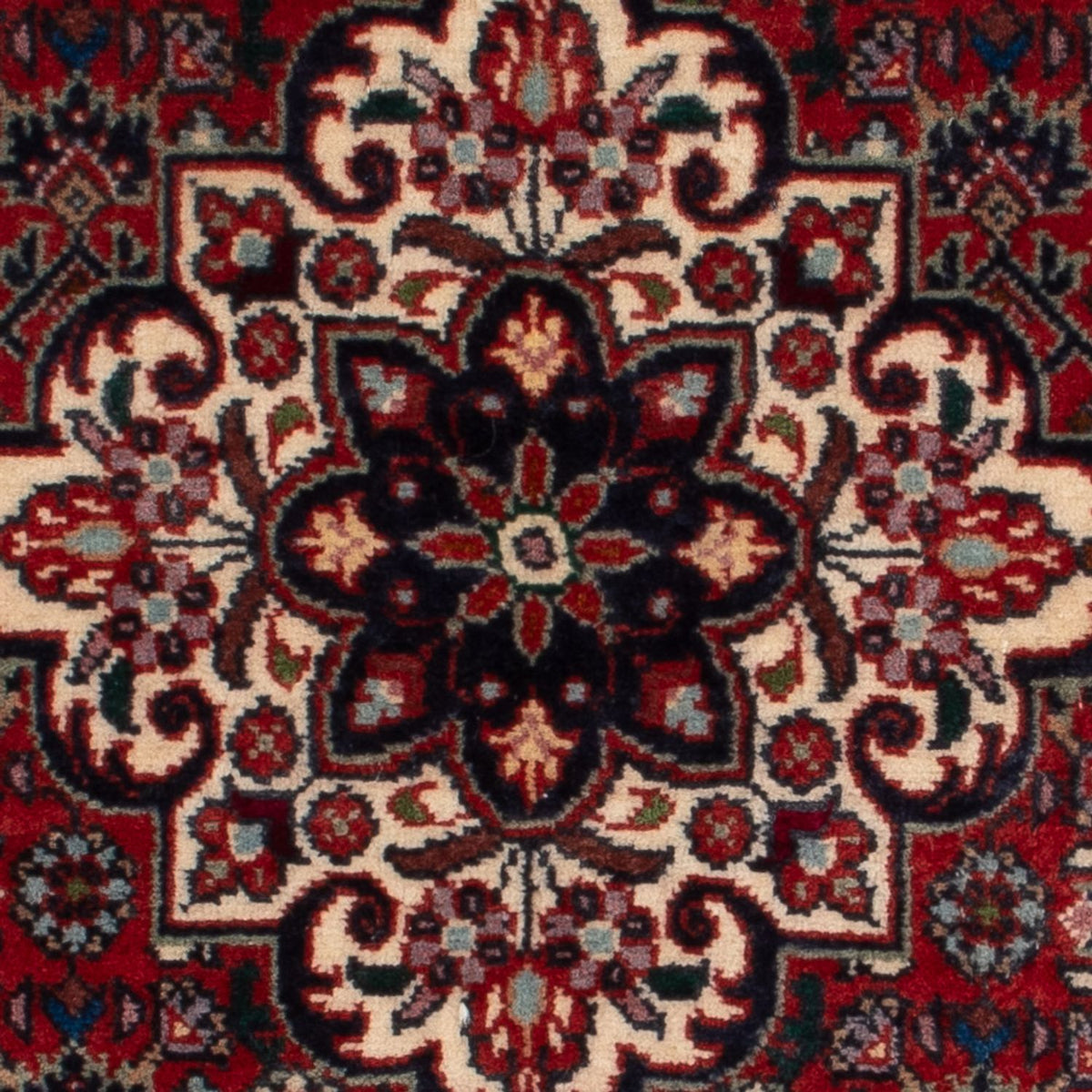 Perzisch tapijt - Bijar - Koninklijk - 65 x 52 cm - rood