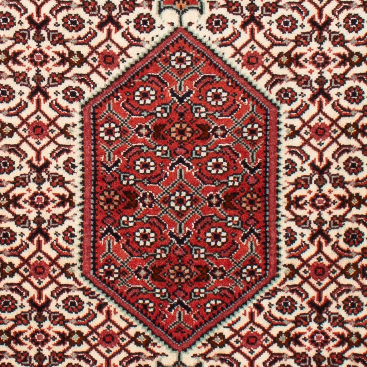 Perzisch tapijt - Bijar - Koninklijk - 90 x 70 cm - beige