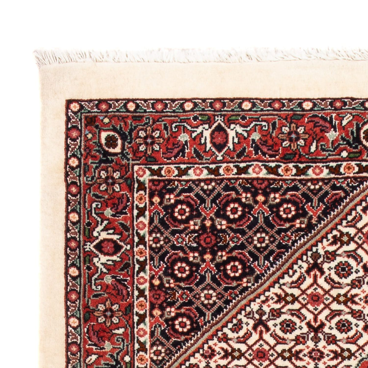 Perzisch tapijt - Bijar - Koninklijk - 90 x 70 cm - beige