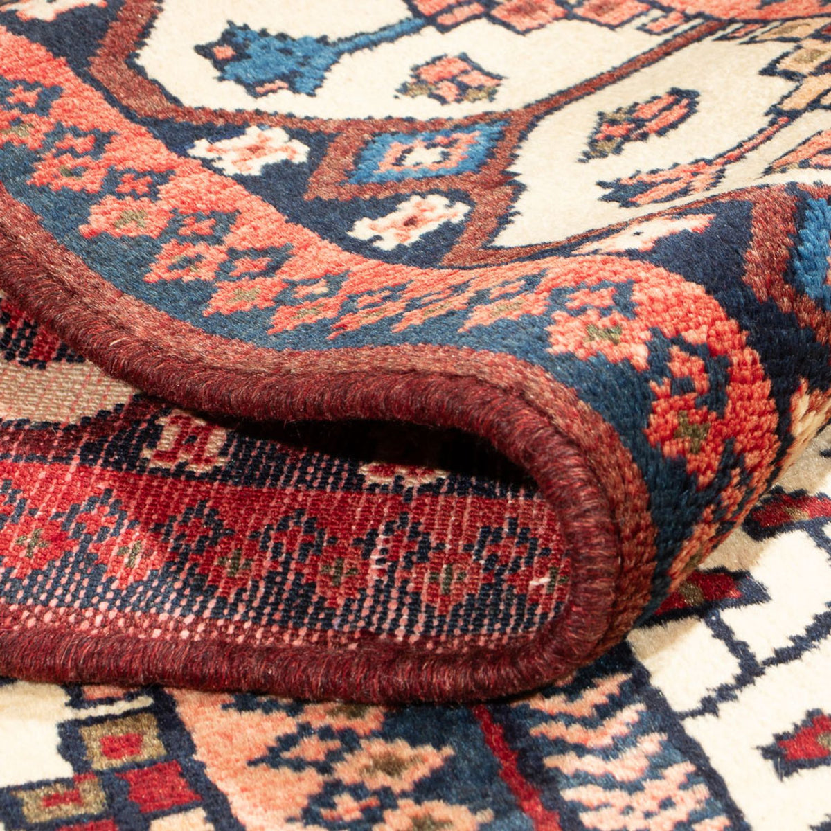 Perzisch Tapijt - Nomadisch - 206 x 124 cm - crème