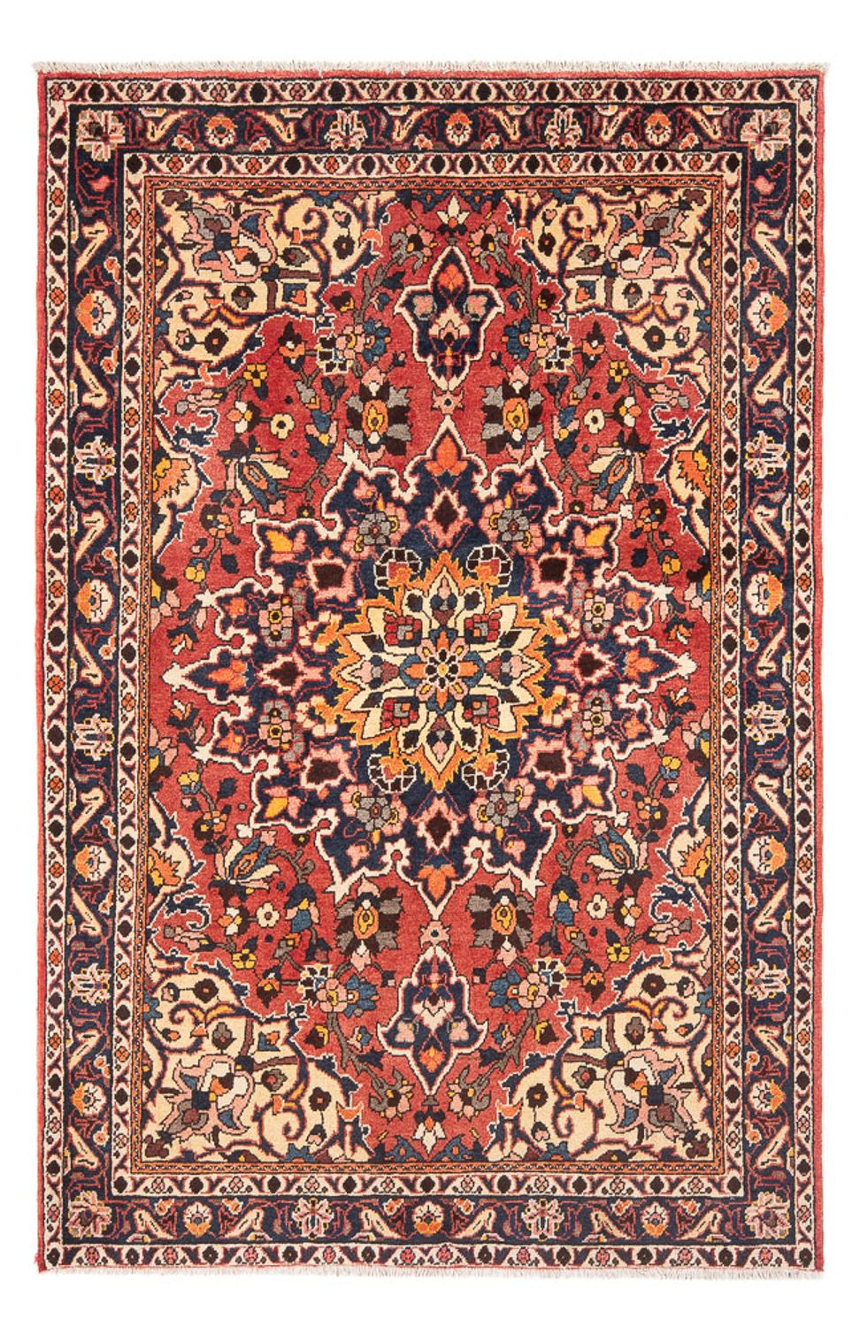 Perzisch Tapijt - Nomadisch - 208 x 135 cm - rood