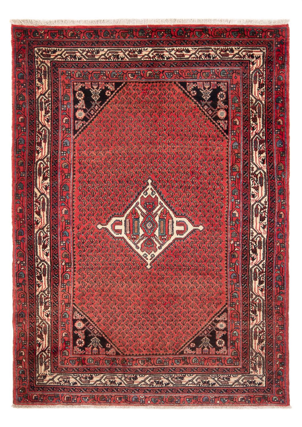 Perzisch tapijt - Mir - 205 x 152 cm - rood