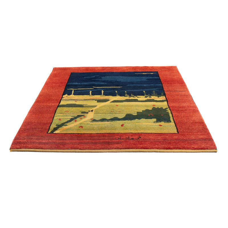 Gabbeh tapijt - Perzisch - 180 x 140 cm - veelkleurig