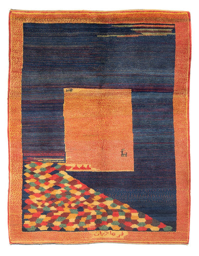 Perzische Gabbeh Tapijt 157x196cm - Perserteppich Wollteppich