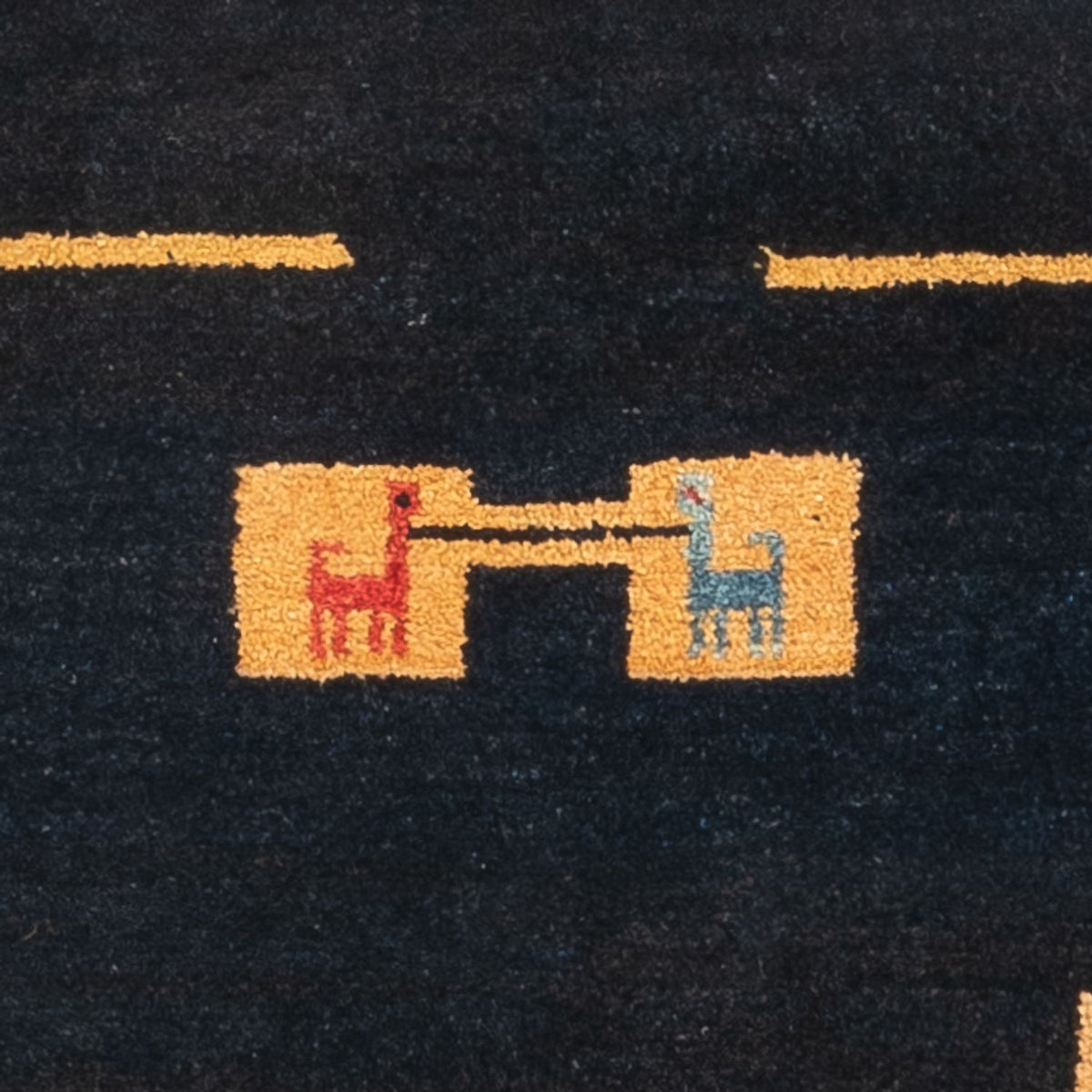 Gabbeh tapijt - Perzisch - 113 x 85 cm - veelkleurig