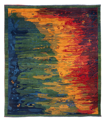 Perzische Gabbeh Tapijt 200x228cm - Perserteppich Wollteppich