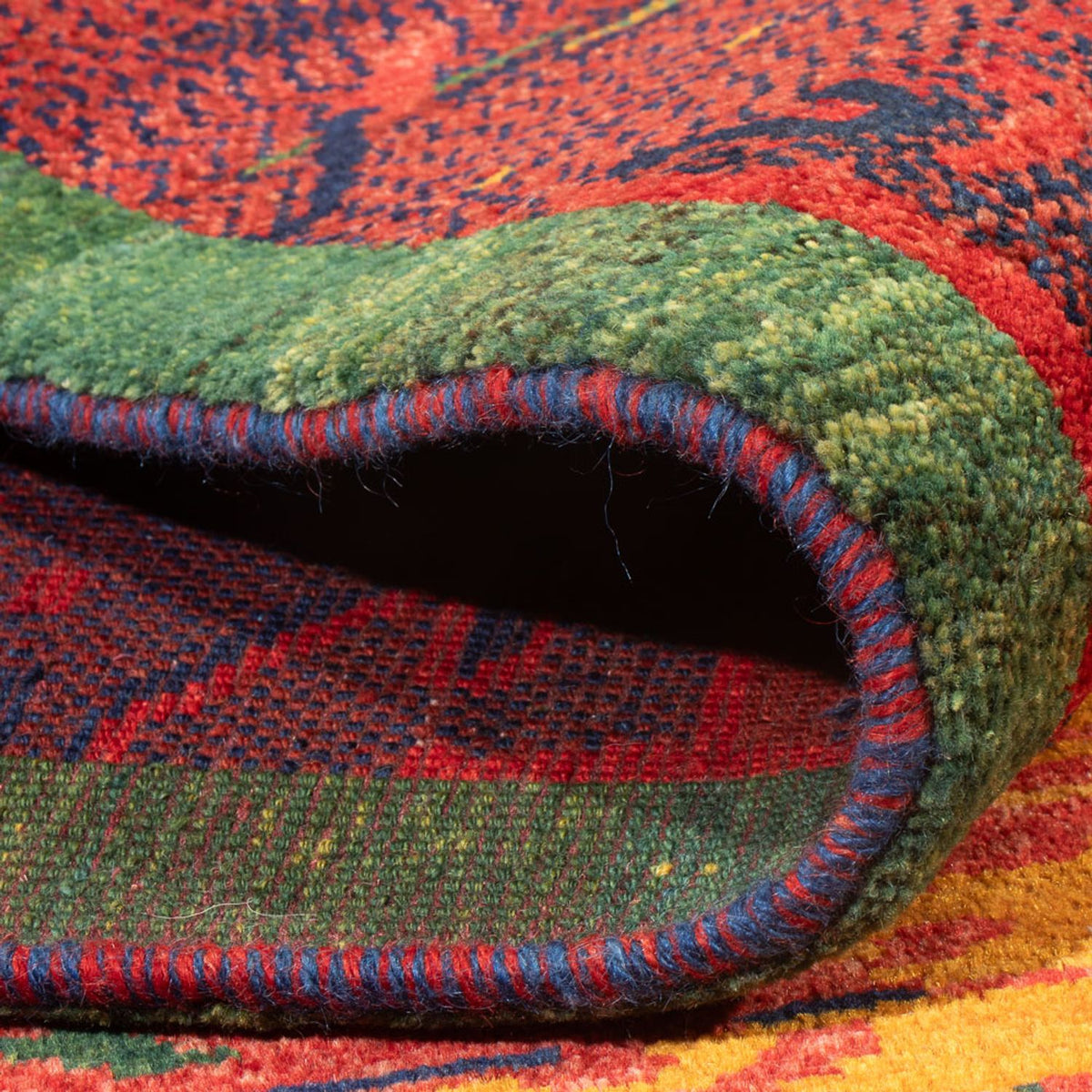 Gabbeh tapijt - Perzisch - 228 x 200 cm - veelkleurig