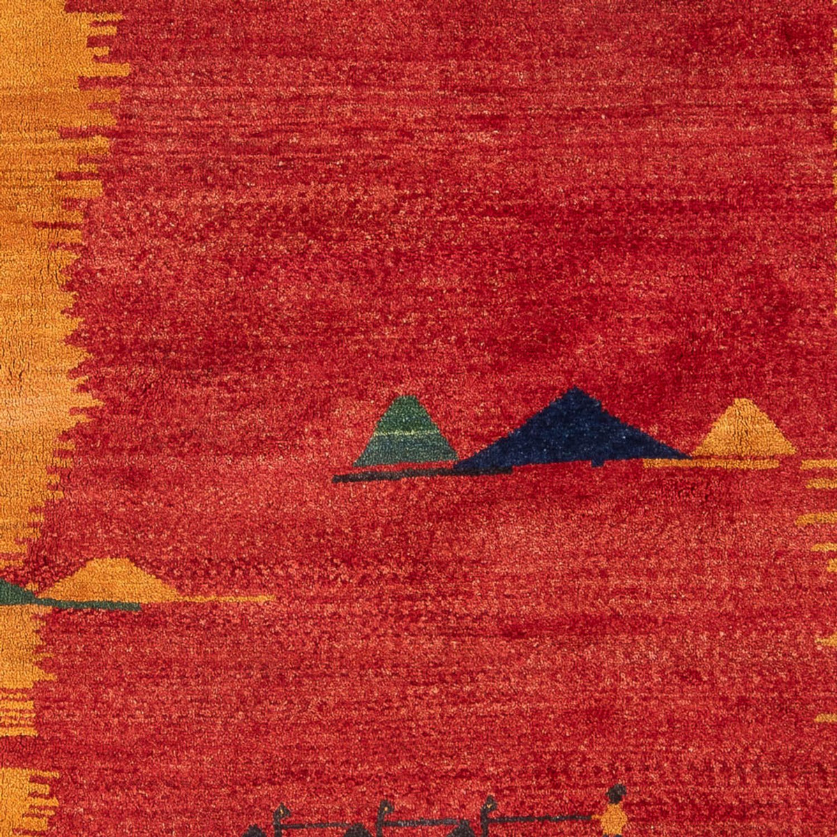 Gabbeh tapijt - Perzisch - 234 x 200 cm - veelkleurig