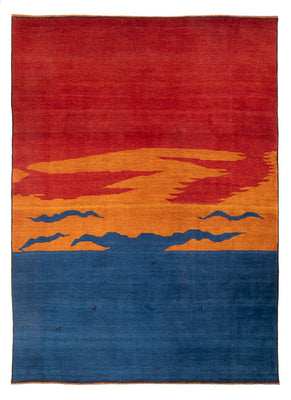 Gabbeh tapijt - Perzisch - 302 x 230 cm - veelkleurig