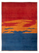 Perzische Gabbeh Tapijt 302x230cm - Perserteppich Wollteppich