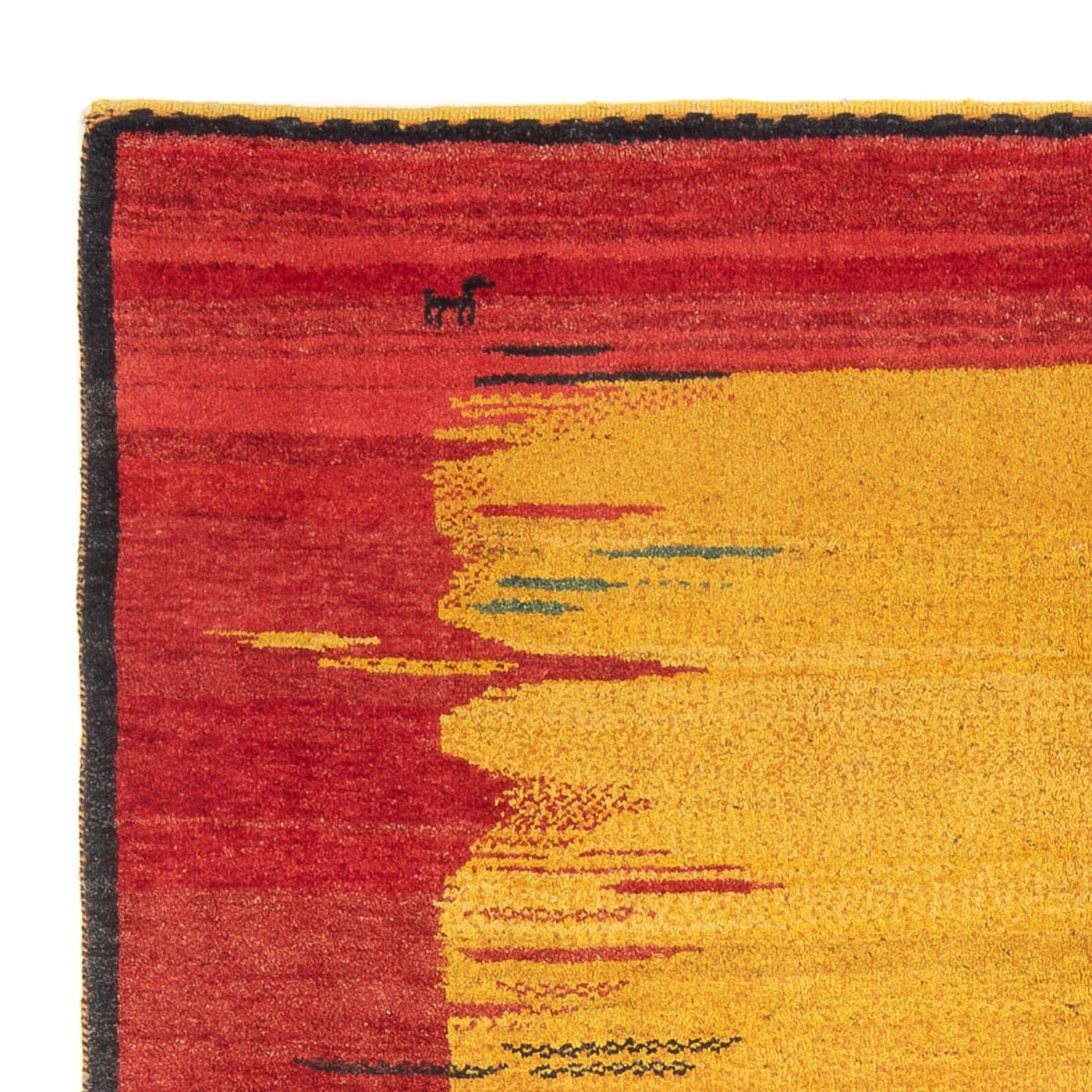 Perzische Gabbeh Tapijt 203x173cm - Perserteppich Wollteppich