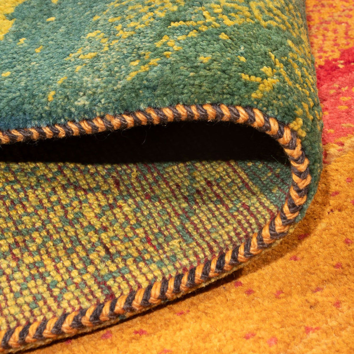 Gabbeh tapijt - Perzisch - 218 x 173 cm - veelkleurig