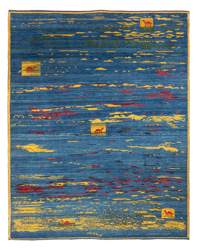 Perzische Gabbeh Tapijt 214x255cm - Perserteppich Wollteppich