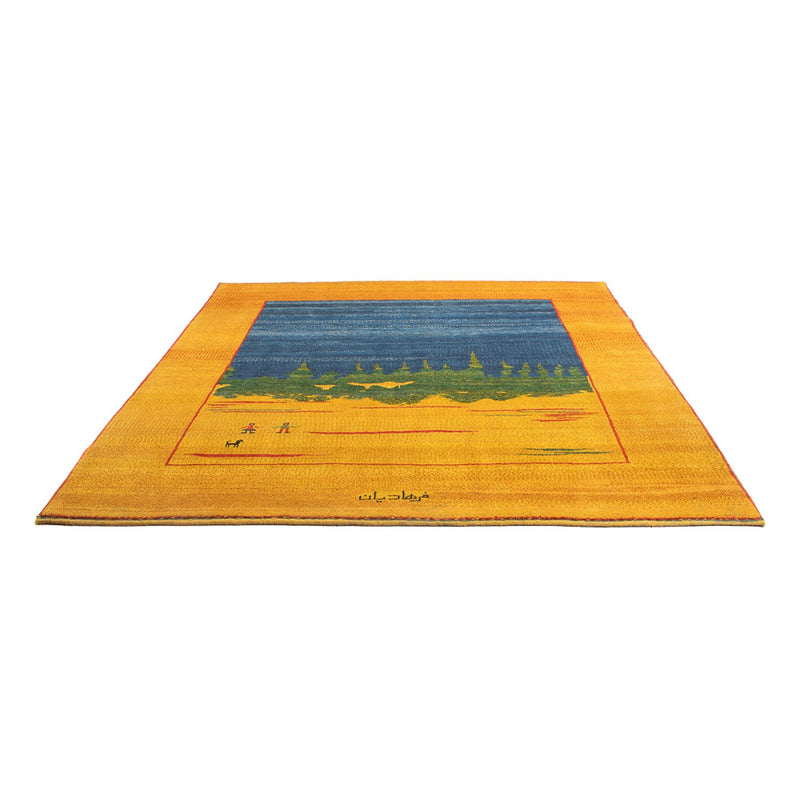 Gabbeh tapijt - Perzisch - 240 x 205 cm - veelkleurig