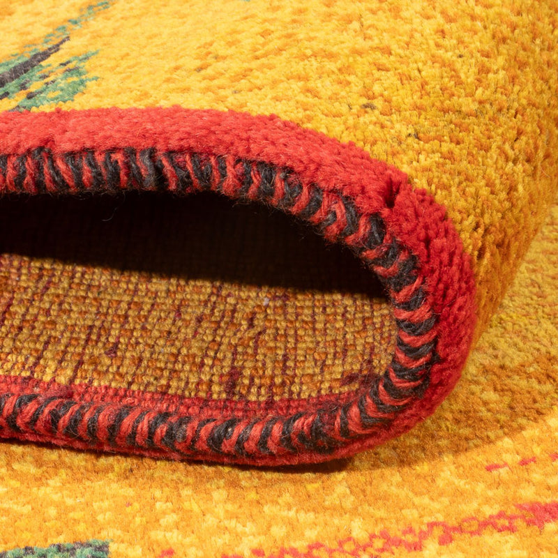 Gabbeh tapijt - Perzisch - 185 x 140 cm - veelkleurig