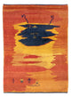 Perzische Gabbeh Tapijt 193x150cm - Perserteppich Wollteppich