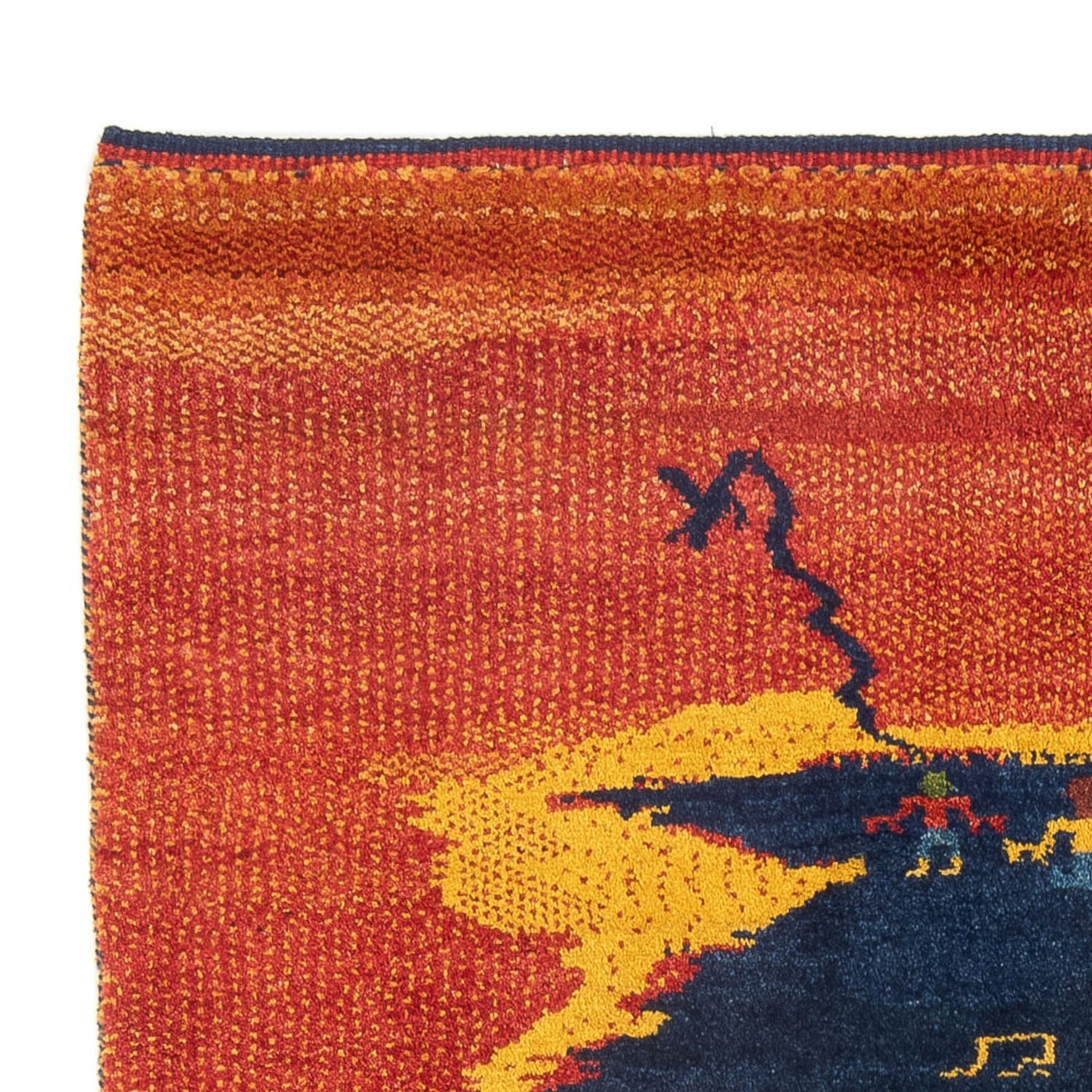 Perzische Gabbeh Tapijt 193x150cm - Perserteppich Wollteppich
