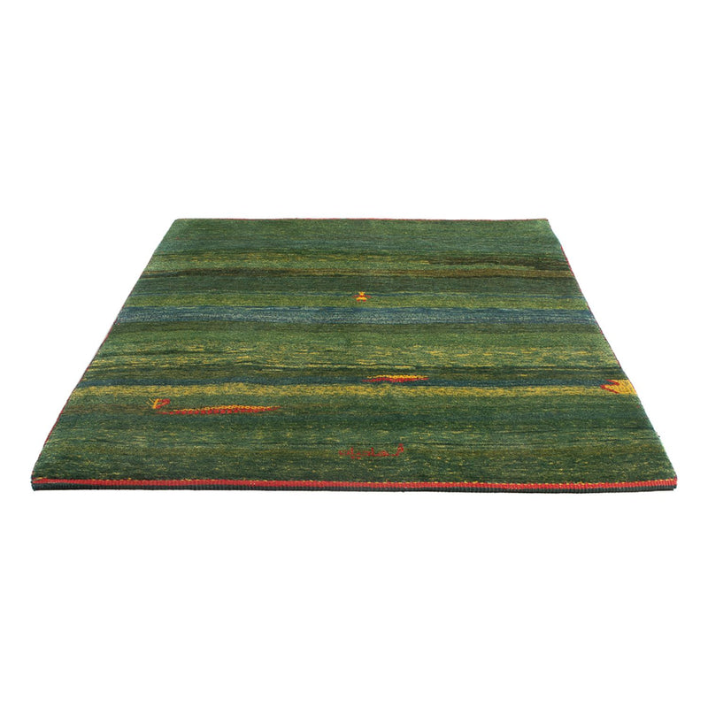 Gabbeh tapijt - Perzisch - 183 x 146 cm - mintgroen