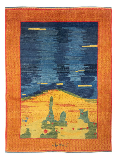 Perzische Gabbeh Tapijt 153x206cm - Perserteppich Wollteppich